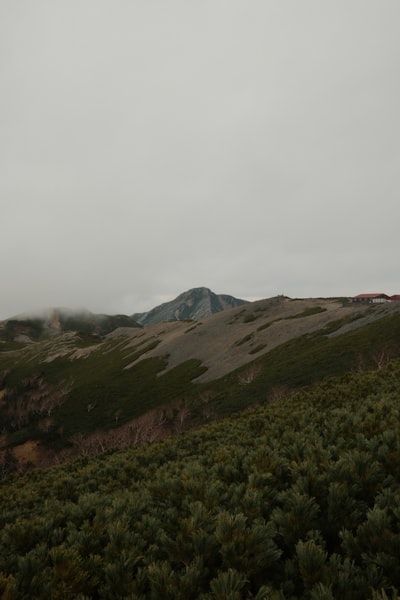 北アルプス山頂からのパノラマ