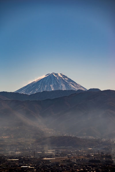 山岳地帯の自然と温泉
