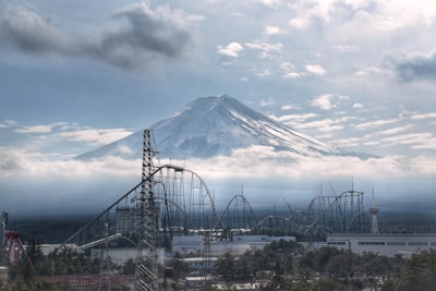 山岳地帯の高山バス路線