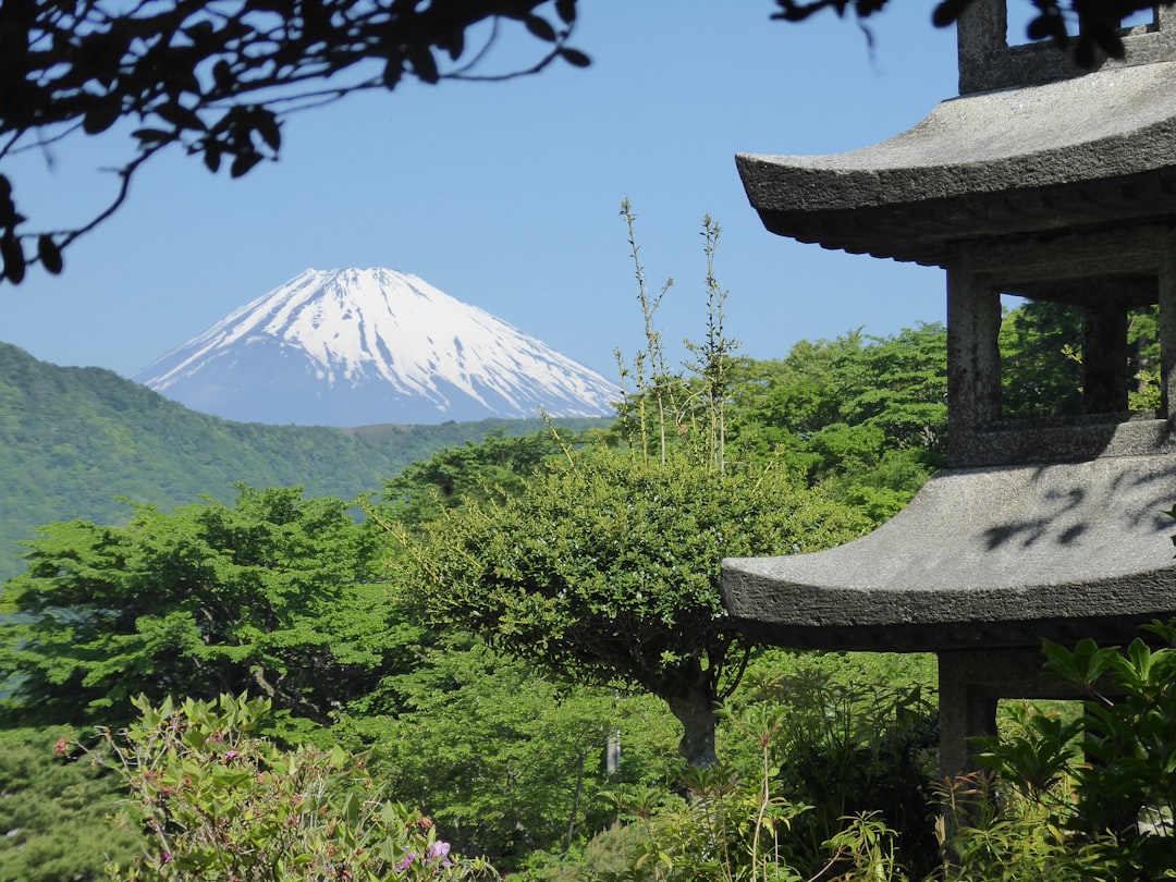 箱根から見る富士山