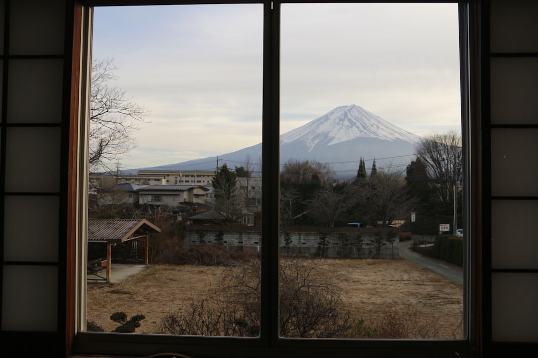 客室の露天風呂から見える富士山のイメージ