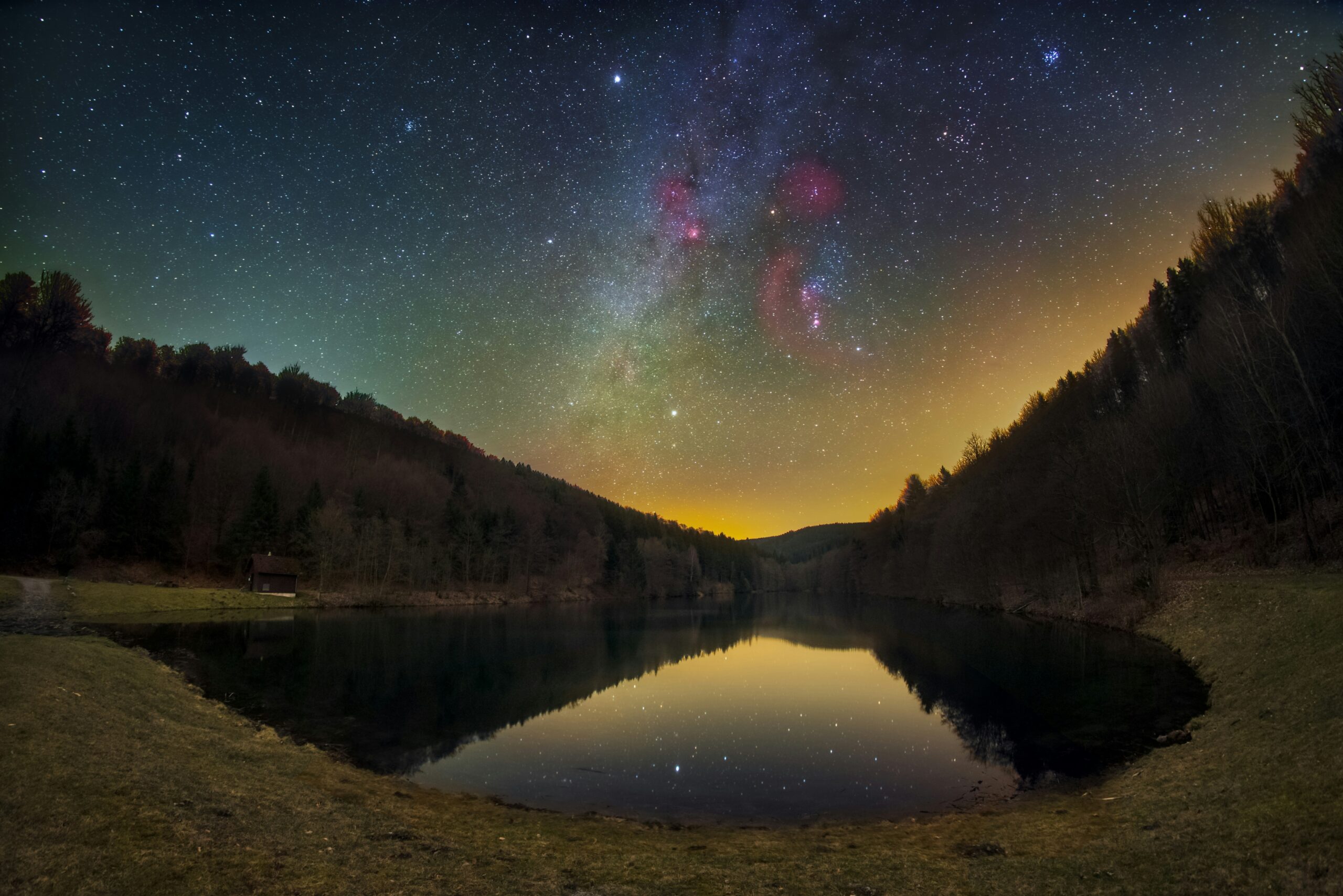 八ヶ岳山麓から見る満天の星空